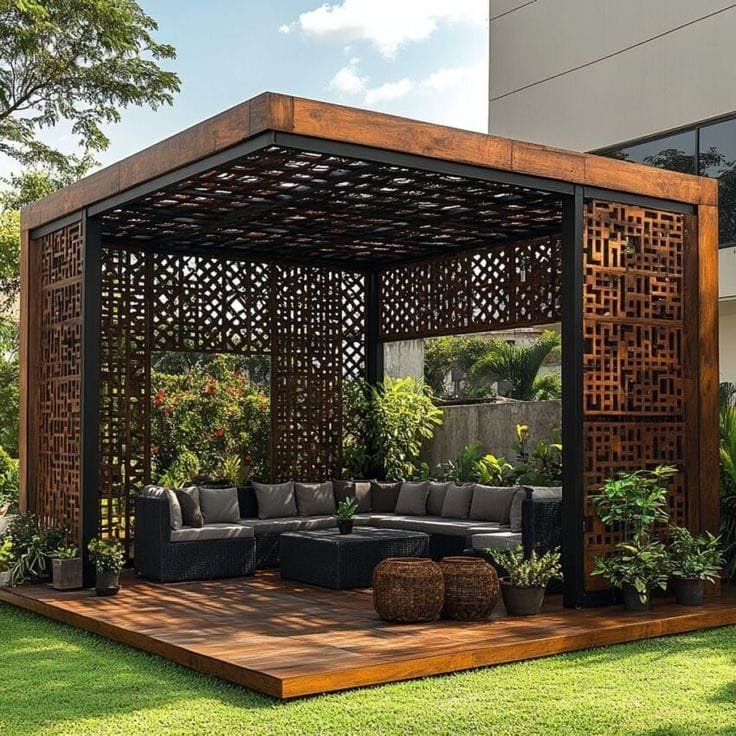 برجولات حدائق مودرن في الخبر